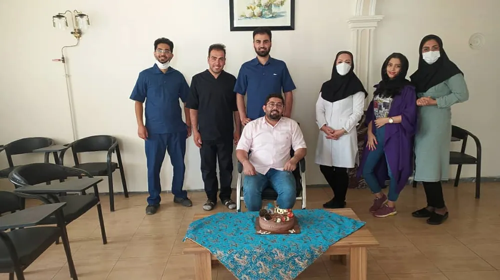 The clinic — Avizheh Rehabilitation Center, Tabriz