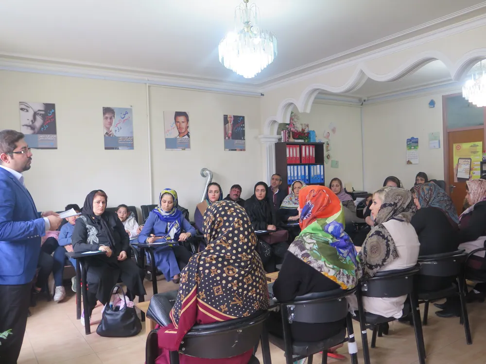 The clinic — Avizheh Rehabilitation Center, Tabriz