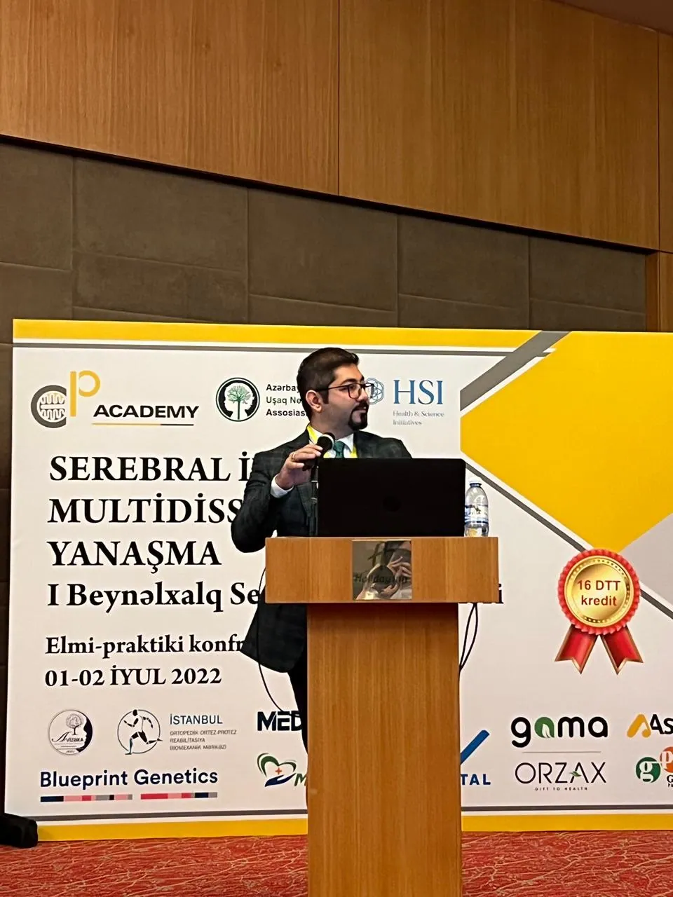 The stage — Congresses and international speaking