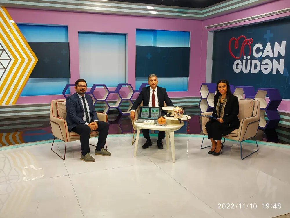 On air — In the studio